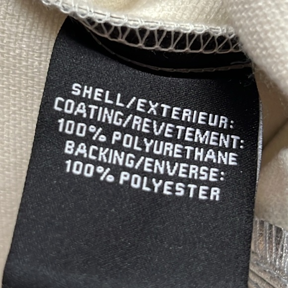 NWT  7 For All Mankind Women's Silver Metallic Faux Leather Vegan Pants - Picture 7 of 14